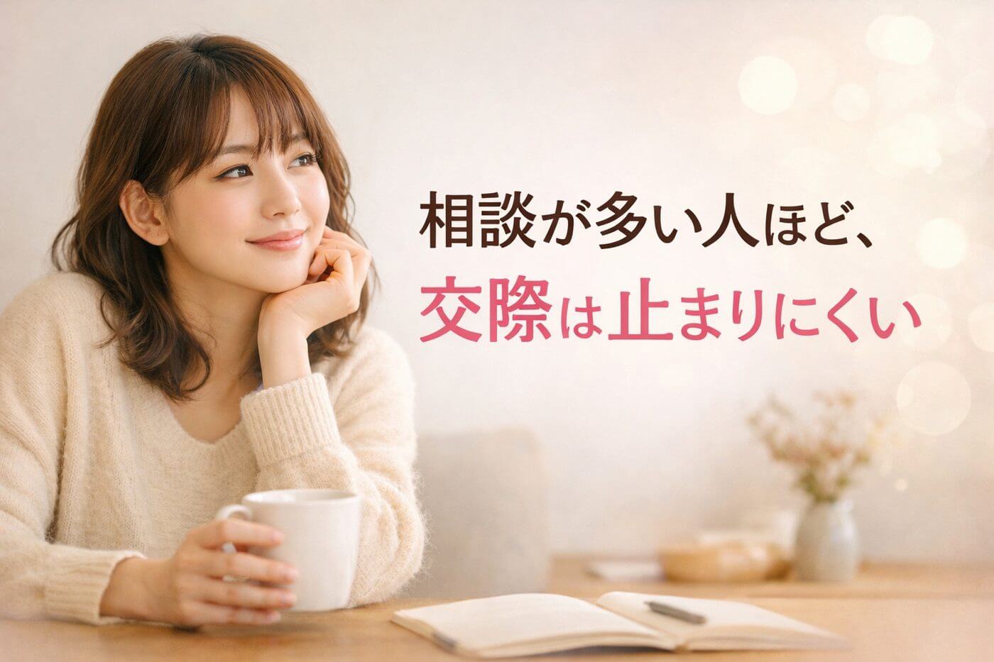 女性が考えている